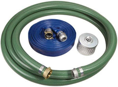 Alliance Hose & Rubber - Suction and Discharge Pump Hose Kits - For Use with 1-1/2 Inch Pumps - Americas Industrial Supply