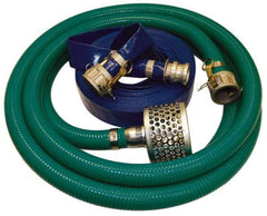 Alliance Hose & Rubber - Suction and Discharge Pump Hose Kits - For Use with 2 Inch Pumps with Cam and Groove Couplings - Americas Industrial Supply