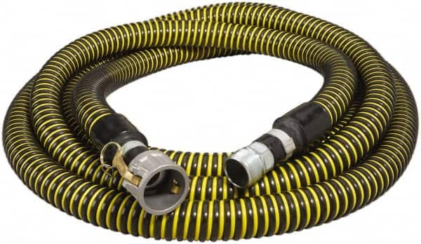 Alliance Hose & Rubber - -40 to 140°F, 2" Inside x 2.76" Outside Diam, Polyethylene Liquid Suction & Discharge Hose - Americas Industrial Supply