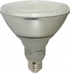 Value Collection - 23 Watt Fluorescent Flood/Spot Medium Screw Lamp - 2,700°K Color Temp, 100 Lumens, PAR38, 10,000 hr Avg Life - Americas Industrial Supply