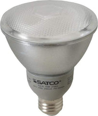 Value Collection - 15 Watt Fluorescent Flood/Spot Medium Screw Lamp - 2,700°K Color Temp, 700 Lumens, PAR30, 10,000 hr Avg Life - Americas Industrial Supply