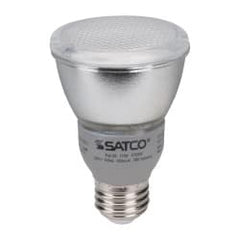 Value Collection - 11 Watt Fluorescent Flood/Spot Medium Screw Lamp - 2,700°K Color Temp, 380 Lumens, PAR20, 10,000 hr Avg Life - Americas Industrial Supply