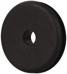 Made in USA - 7/8" OD, 3/16" Thick Military Specification Grommet - Buna-N Rubber, 5/8" Slot Diam x 1/16" Slot Width - Americas Industrial Supply