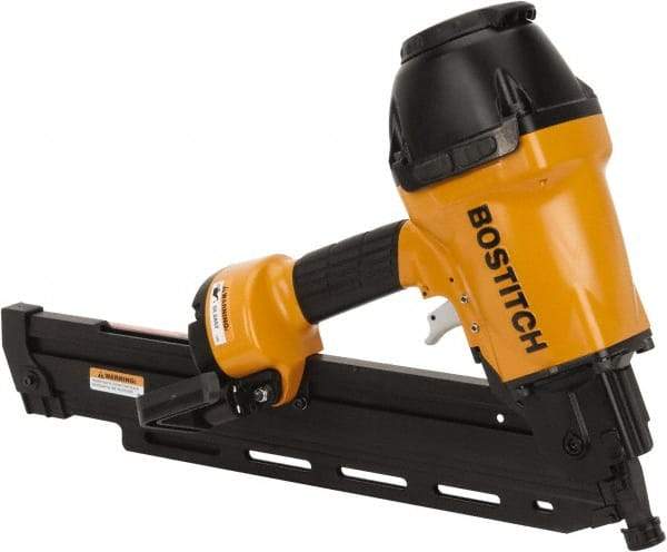 Stanley Bostitch - 2 to 3-1/2" Nail Length, 0.113 to 0.131" Nail Diam, Framing Air Nailer - 80 to 120 psi - Americas Industrial Supply