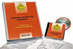 Marcom - Personal Protective Equipment, Multimedia Training Kit - 45 min Run Time CD-ROM, English & Spanish - Americas Industrial Supply