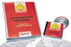 Marcom - Decontamination Procedures, Multimedia Training Kit - 45 min Run Time CD-ROM, English & Spanish - Americas Industrial Supply