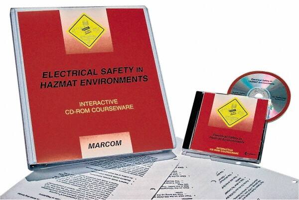 Marcom - Electrical Safety in HazMat Environments, Multimedia Training Kit - 45 min Run Time CD-ROM, English & Spanish - Americas Industrial Supply