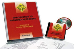 Marcom - Introduction to HAZWOPER Retraining, Multimedia Training Kit - 45 min Run Time CD-ROM, English & Spanish - Americas Industrial Supply