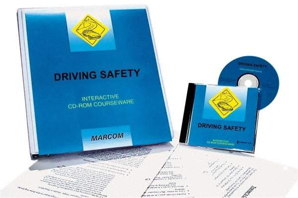 Marcom - Driving Safety, Multimedia Training Kit - 45 min Run Time CD-ROM, English & Spanish - Americas Industrial Supply