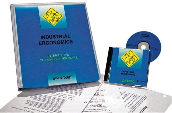 Marcom - Industrial Ergonomics, Multimedia Training Kit - 45 min Run Time CD-ROM, English & Spanish - Americas Industrial Supply