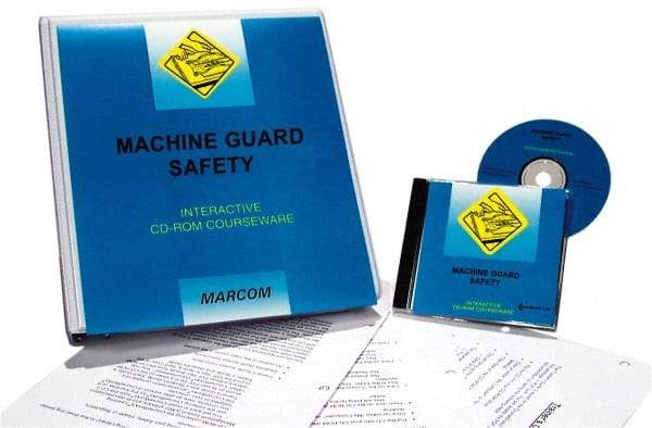 Marcom - Machine Guard Safety, Multimedia Training Kit - 45 min Run Time CD-ROM, English & Spanish - Americas Industrial Supply