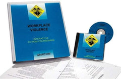 Marcom - Preventing Workplace Violence, Multimedia Training Kit - 45 min Run Time CD-ROM, English & Spanish - Americas Industrial Supply