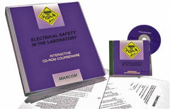 Marcom - Electrical Safety in the Laboratory, Multimedia Training Kit - 45 min Run Time CD-ROM, English & Spanish - Americas Industrial Supply