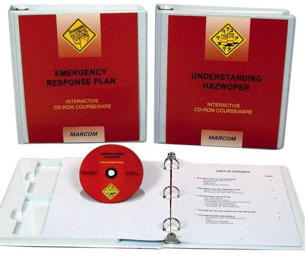 Marcom - Emergency Response: Awareness Training Series, Multimedia Training Kit - 45 min Run Time CD-ROM, 2 Courses, English & Spanish - Americas Industrial Supply