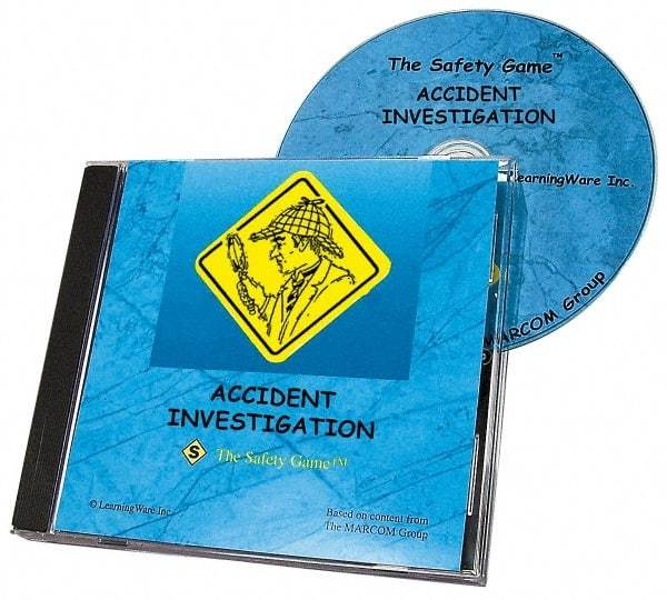 Marcom - Accident Investigation, Multimedia Training Kit - Computer Game, English - Americas Industrial Supply