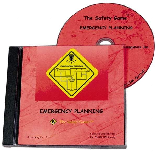 Marcom - Emergency Planning, Multimedia Training Kit - Computer Game, English - Americas Industrial Supply