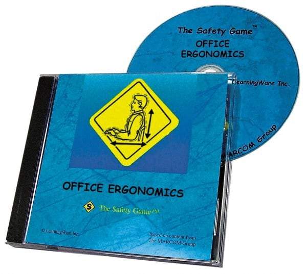 Marcom - Office Ergonomics, Multimedia Training Kit - Computer Game, English - Americas Industrial Supply