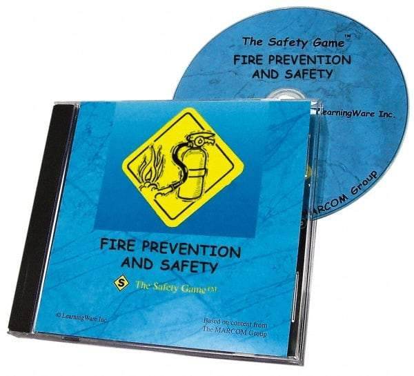 Marcom - Fire Prevention & Safety, Multimedia Training Kit - Computer Game, English - Americas Industrial Supply