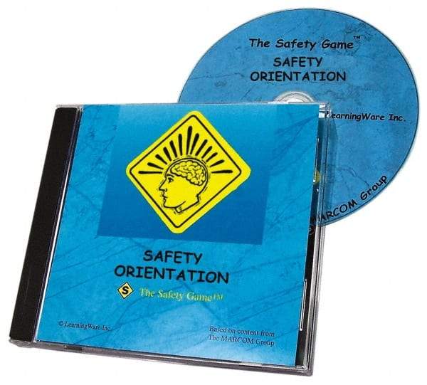 Marcom - Safety Orientation, Multimedia Training Kit - Computer Game, English - Americas Industrial Supply