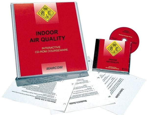 Marcom - Indoor Air Quality, Multimedia Training Kit - 45 min Run Time CD-ROM, English & Spanish - Americas Industrial Supply