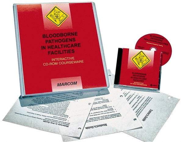 Marcom - Bloodborne Pathogens in Healthcare Facilities, Multimedia Training Kit - 45 min Run Time CD-ROM, English & Spanish - Americas Industrial Supply