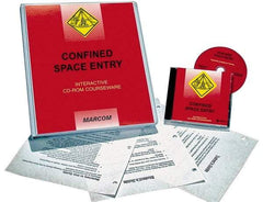 Marcom - Confined Space Entry, Multimedia Training Kit - 45 min Run Time CD-ROM, English & Spanish - Americas Industrial Supply