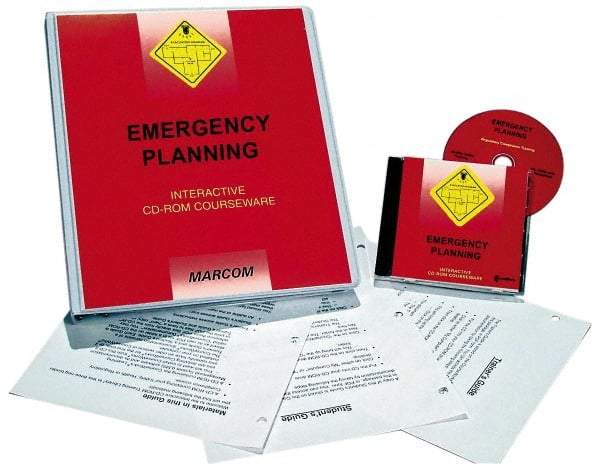 Marcom - Emergency Planning, Multimedia Training Kit - CD-ROM, English - Americas Industrial Supply