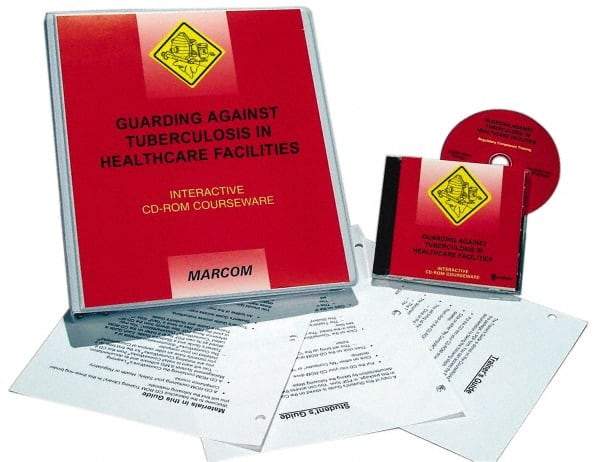 Marcom - Guarding Against Tuberculosis in Healthcare Facilities, Multimedia Training Kit - 45 min Run Time CD-ROM, English & Spanish - Americas Industrial Supply