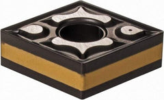 Iscar - CNMG431 TF Grade IC8250 Carbide Turning Insert - TiCN/Al2O3/TiN Finish, 80° Diamond, 1/2" Inscr Circle, 3/16" Thick, 1/64" Corner Radius - Americas Industrial Supply