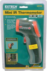 Extech - -50 to 650°C (-58 to 1200°F) Infrared Thermometer - 12:1 Distance to Spot Ratio - Americas Industrial Supply