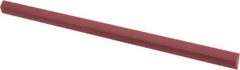 Value Collection - Barrette, Synthetic Ruby, Midget Finishing Stick - 100mm Long x 5mm Wide x 1.5mm Thick, Fine Grade - Americas Industrial Supply