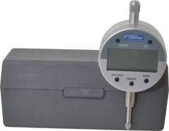 Fowler - 0 to 12.5mm Range, 0.0005" Graduation, Electronic Drop Indicator - Inch & Metric System, Digital Display - Americas Industrial Supply