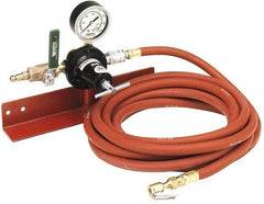 Myers Tire Supply - Air Compressor Automatic Tire Inflator Tool - 160 psi, Consists of Wall Mounting Bracket, Adjustable Pressure Gauge, On/Off Lever, 20' Air Hose, Clip-On Chuck - Americas Industrial Supply