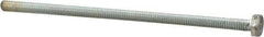 Made in North America - 5/16-18 UNC, 6-1/2" Length Under Head Hex Head Cap Screw - Fully Threaded, Grade 5 Steel, Zinc-Plated Finish, 1/2" Hex - Americas Industrial Supply