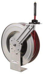 PRO-SOURCE - 50' Spring Retractable Hose Reel - 300 psi, Hose Included - Americas Industrial Supply