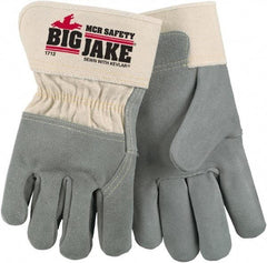 MCR Safety - Size L (9) Leather Work Gloves - Uncoated, Paired - Americas Industrial Supply