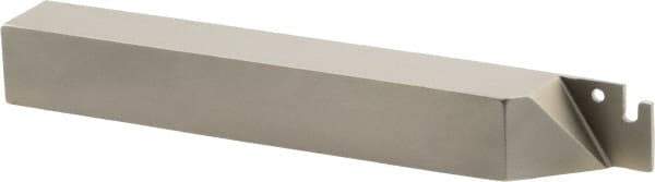 Iscar - External Thread, 0.69" Max Depth of Cut, 0.071" Min Groove Width, 4-1/2" OAL, Right Hand Indexable Grooving Cutoff Toolholder - 3/4" Shank Height x 3/4" Shank Width, TAG Insert Style, TGT Toolholder Style, Series Tang-GripIQ - Americas Industrial Supply