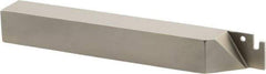 Iscar - External Thread, 0.69" Max Depth of Cut, 0.071" Min Groove Width, 4-1/2" OAL, Right Hand Indexable Grooving Cutoff Toolholder - 3/4" Shank Height x 3/4" Shank Width, TAG Insert Style, TGT Toolholder Style, Series Tang-GripIQ - Americas Industrial Supply