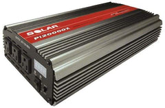Value Collection - 3 Connection, 12 VDC Input, 110 VAC Output, 4,000 Peak Wattage, Power Inverter - 2,000 Watt Continuous Output Power - Americas Industrial Supply