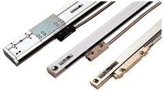 Acu-Rite - 8" Max Measuring Range, 5 µm Resolution, 14-3/8" Scale Length, Glass DRO Linear Scale - 3 & 5 µm Accuracy, IP53, IP64, 32.81' Cable Length, 0 to 50°C, Series SENC 150 - Americas Industrial Supply