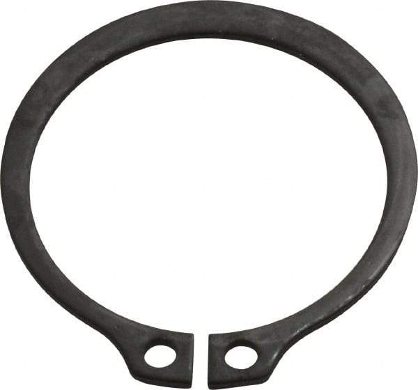 Value Collection - 1.468" Groove Diam, 1-9/16" Shaft Diam, Phosphate Spring Steel, Snap External Retaining Rings - 0.068" Groove Width, 0.062" Ring Thickness - Americas Industrial Supply