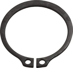 Value Collection - 1.468" Groove Diam, 1-9/16" Shaft Diam, Phosphate Spring Steel, Snap External Retaining Rings - 0.068" Groove Width, 0.062" Ring Thickness - Americas Industrial Supply
