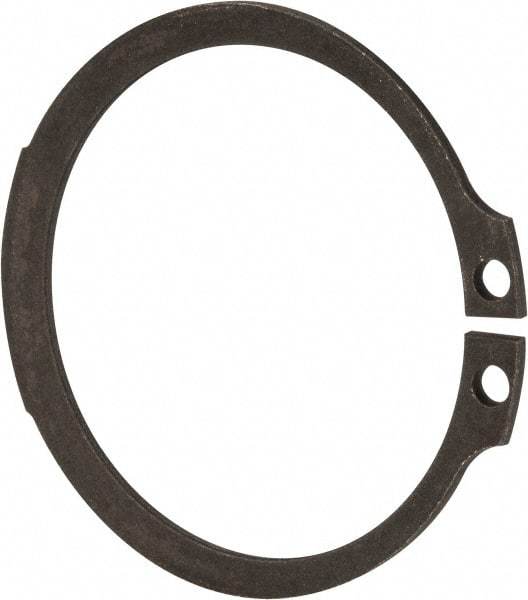 Value Collection - 1.886" Groove Diam, 2" Shaft Diam, Phosphate Spring Steel, Snap External Retaining Rings - 0.068" Groove Width, 0.062" Ring Thickness - Americas Industrial Supply