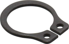 Value Collection - 0.29" Groove Diam, 5/16" Shaft Diam, Phosphate Spring Steel, Snap External Retaining Rings - 0.029" Groove Width, 0.025" Ring Thickness - Americas Industrial Supply
