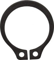 Value Collection - 0.412" Groove Diam, 7/16" Shaft Diam, Phosphate Spring Steel, Snap External Retaining Rings - 0.029" Groove Width, 0.025" Ring Thickness - Americas Industrial Supply