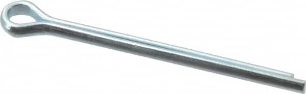 Value Collection - 5/32" Diam x 2" Long Extended Prong Cotter Pin - Grade 2, Zinc-Plated, Steel - Americas Industrial Supply