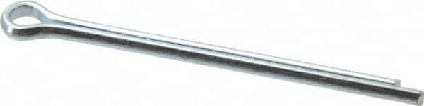 Value Collection - 5/32" Diam x 2-1/2" Long Extended Prong Cotter Pin - Grade 2, Zinc-Plated, Steel - Americas Industrial Supply