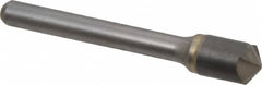 Hertel - 3/8" Head Diam, 1/4" Shank Diam, 4 Flute 120° Solid Carbide Countersink - Americas Industrial Supply