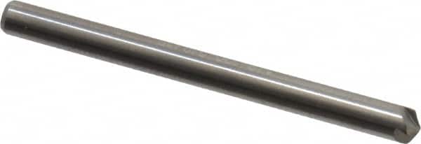 Hertel - 1/8" Head Diam, 1/8" Shank Diam, 4 Flute 120° Solid Carbide Countersink - Americas Industrial Supply