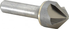 Hertel - 1" Head Diam, 1/2" Shank Diam, 4 Flute 90° Solid Carbide Countersink - Americas Industrial Supply